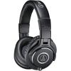 imageAudioTechnica ATHM40x Professional Studio Monitor Headphone Black With Cutting Edge Engineering 90 Degree Swiveling Earcups Prograde EarpadsHeadband Detachable Cables IncludedATHM40X