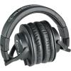 imageAudioTechnica ATHM40x Professional Studio Monitor Headphone Black With Cutting Edge Engineering 90 Degree Swiveling Earcups Prograde EarpadsHeadband Detachable Cables IncludedATHM40X