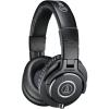 imageAudioTechnica ATHM40x Professional Studio Monitor Headphone Black With Cutting Edge Engineering 90 Degree Swiveling Earcups Prograde EarpadsHeadband Detachable Cables IncludedATHM40X