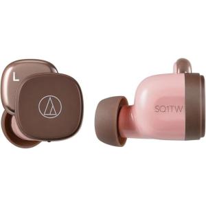 imageAudioTechnica ATHSQ1TWWH Wireless inEar Headphones WhitePinkBrown