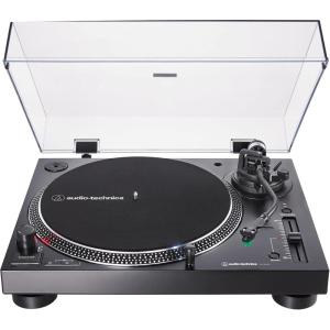 imageAudioTechnica ATLP120XUSBBK DirectDrive Turntable Analog ampamp USB Fully Manual HiFi 3 Speed Convert Vinyl to Digital AntiSkate and Variable Pitch Control BlackBlack