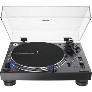 imageAudioTechnica ATLP140XPBK DirectDrive Professional DJ Turntable Black HiFi Fully Manual 3 Speed High Torque MotorBlack