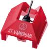imageAudioTechnica ATVMN95ML Microlinear Replacement Turntable Stylus RedTurntable Red