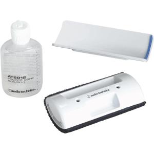imageAudioTechnica AT6012 Record Care Kit with Record Care Solution Brush Pad Storage Base and Adhesive Tape