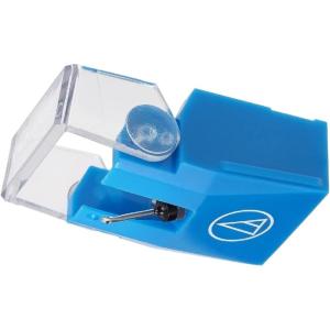 imageAudioTechnica VMN10CB Replacement Conical Bonded Turntable Stylus for VM520CB ampamp VM610MONO Cartridges Blue