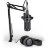 imageAudioTechnica AT2035 Cardioid Condenser Microphone BlackAT2035 StreamingPodcasting Pack
