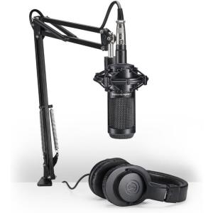 imageAudioTechnica AT2035 Cardioid Condenser Microphone BlackAT2035 StreamingPodcasting Pack