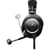 imageAudioTechnica ATHM50xSTS XLR StreamSet Streaming Headset Black Adjustable