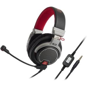 imageAudioTechnica ATHPDG1 OpenAir Premium Gaming Headset with 6quot Boom Microphone RedGrayBlackATHPDG1